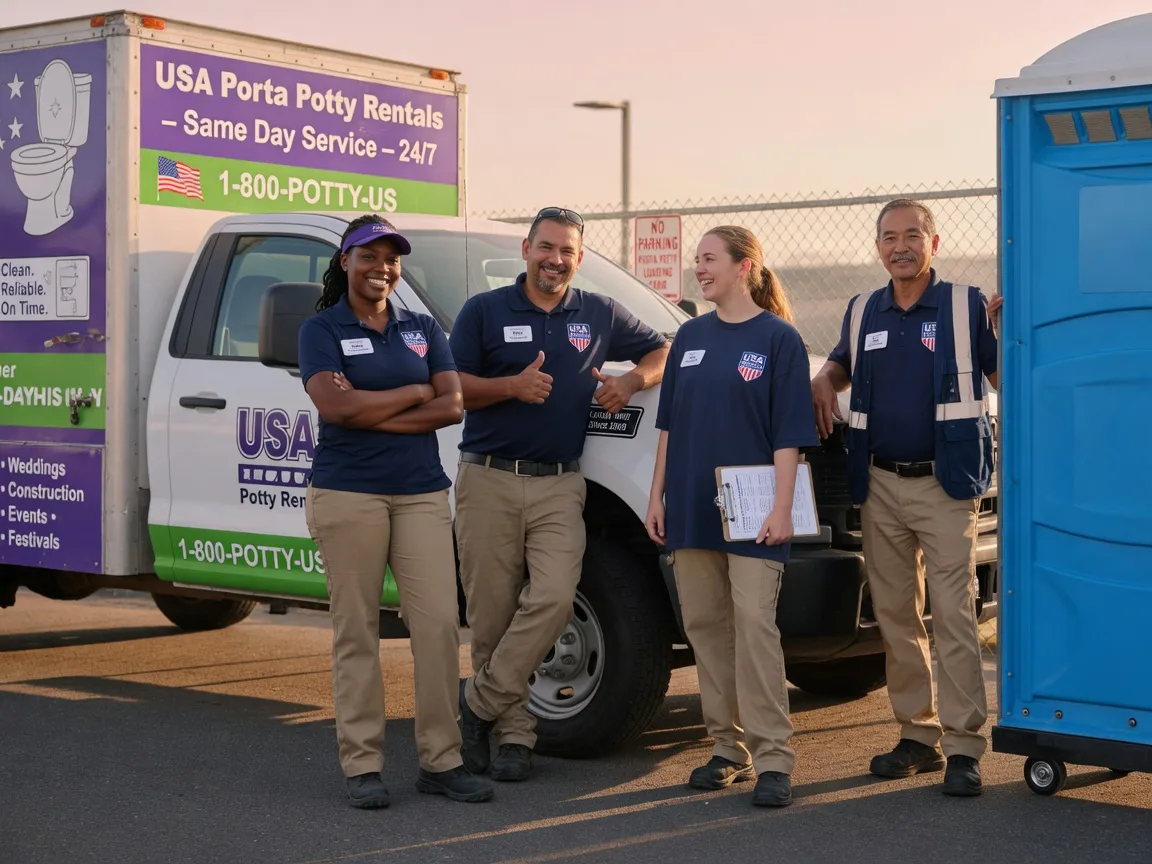 Porta Potty Rental company in Morrisville, PA